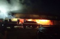 В Полтаве загорелся склад "Новой почты"