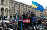 Милиция пересчитала людей на Евромайдане