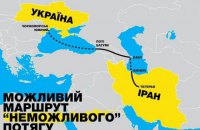 Мининфраструктуры показало предполагаемый маршрут поезда в Иран