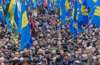 Марш ОУН-УПА в Киеве прошел без нарушений, - милиция