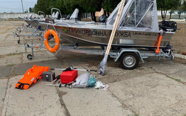 Одеські прикордонники отримали від ЄС чотири патрульних катери 