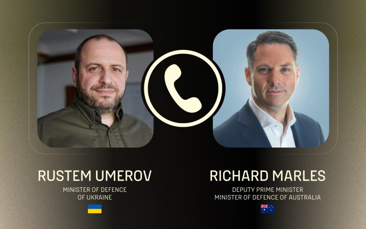 Міністри оборони України та Австралії обговорили потреби української армії
