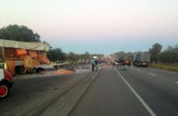 Три человека погибли из-за столкновения фур возле Полтавы