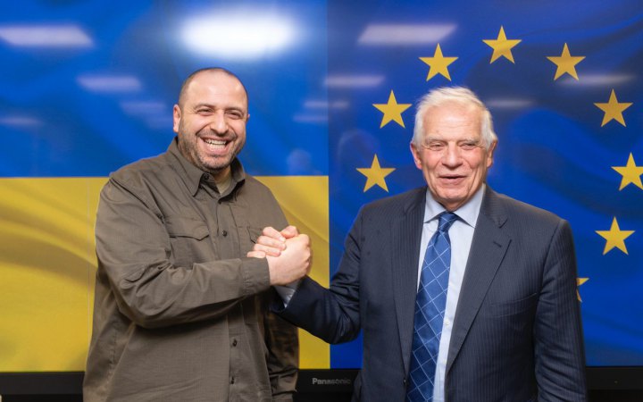 Умєров обговорив збільшення поставок боєприпасів для України із Жозепом Боррелем