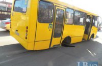 В Киеве угнали маршрутку 