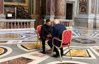 Зеленський розповів деталі своєї розмови з Трампом у Римі