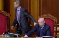 Турчинов продолжил заседание Рады