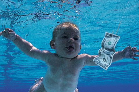Суд відхилив позов "немовляти" з обкладинки Nevermind до Nirvana