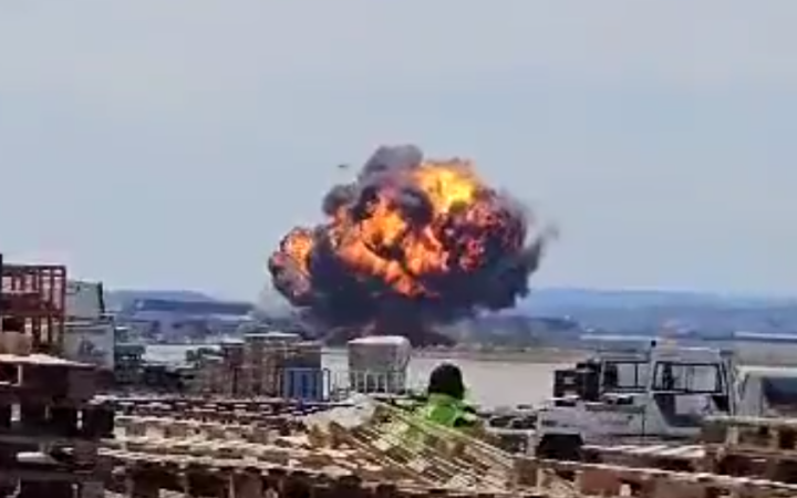 В Іспанії розбився винищувач F-18