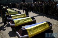 "Айдар" попрощався з бійцями, які загинули в Лутугиному