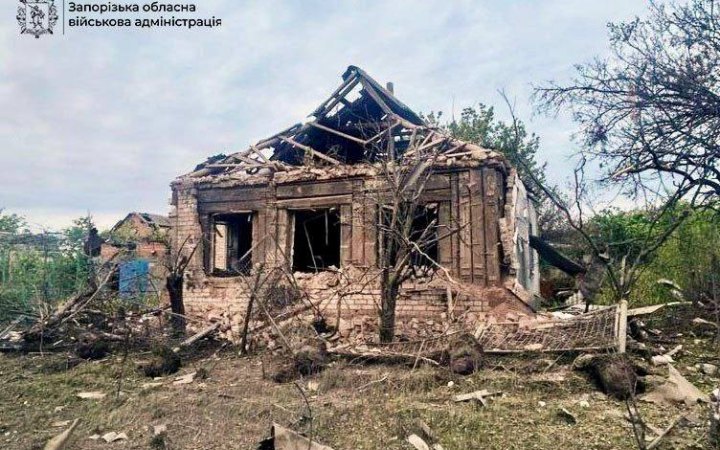 РФ завдала по Запорізькій області 1067 ударів, десять людей постраждали