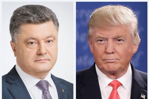 Порошенко обсудил с Трампом вопрос аннексии Крыма Россией