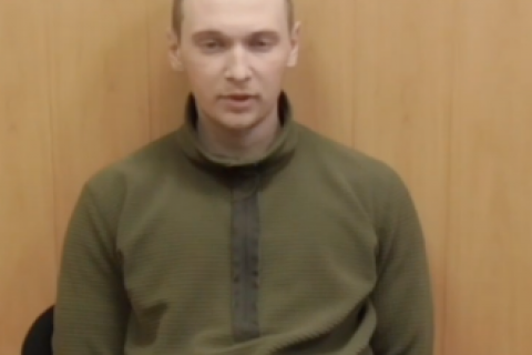 СБУ показала видео с новым пленным: признался, что ехал на войну, было разрешение стрелять в мирное население