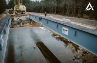 На Чернігівщині монтують другий модульний міст, подарований Францією