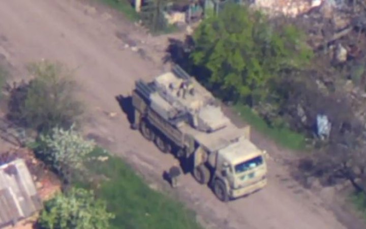 На Бахмутському напрямку бійці ЗСУ знищили “Панцир С1” окупантів