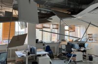 Після нічної комбінованої атаки в Києві пошкоджень зазнали будівлі British Council та Делегації ЄС