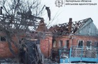 Унаслідок ворожих атак у Запорізькій області загинула людина, ще восьмеро зазнали травм