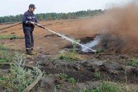 Вокруг Киева горят торфяники (ФОТО, ВИДЕО)