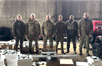 "Українська команда" доставила на Бахмутський напрямок FPV-дрони та дрони-літаки