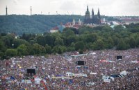 В Чехии прошла крупнейшая за 30 лет акция протеста