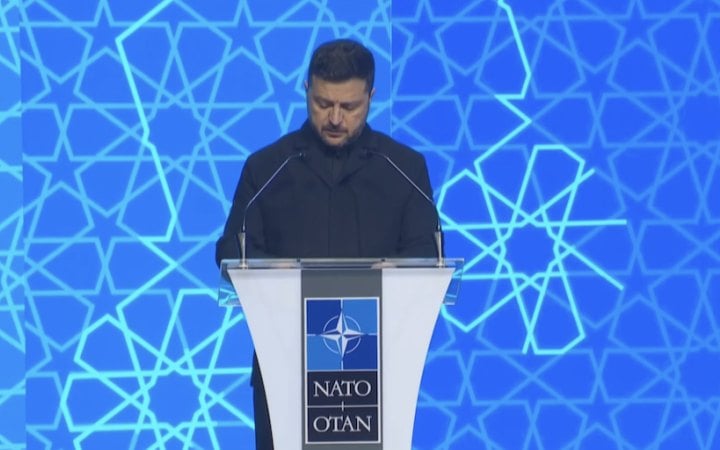 Зеленський про членство України: «Ви вірите, що варто залишати поза НАТО країну, яка має такі оборонні спроможності?»