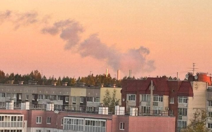 У Росії поскаржилися, що після атаки дронів горів порт Приморська, через який експортують нафту