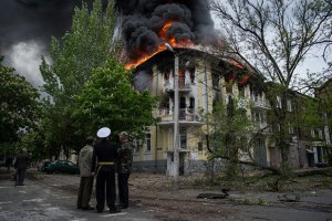 Власть Мариуполя отрицает, что террористы подорвали водононапорную башню