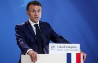 Макрон: Франція, Німеччина і Британія «рішуче налаштовані підтримувати Україну»