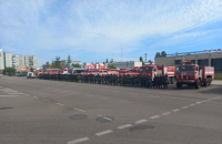 В Енергодарі окупанти розігнали рятувальників, які протестували через викрадення начальника загону (оновлено)