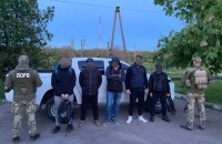 ​Біля українсько-молдовського кордону прикордонники затримали п'ятьох "ухилянтів"