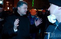 Порошенка освистали в Криму
