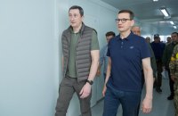 Моравецький і Чернишов відкрили в Бородянці модульне містечко 