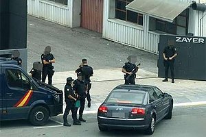 В Испании проходят обыски в компании, которая могла нарушить санкции против РФ
