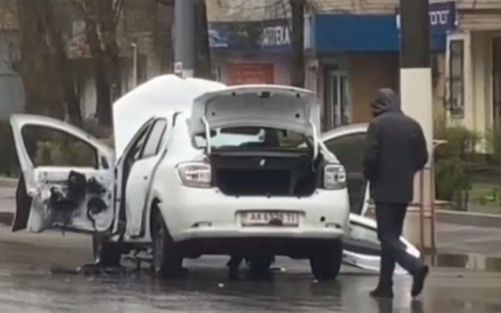 В окупованому Мелітополі вибухнув автомобіль з колаборантом 