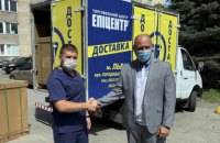 Епіцентр передав нову партію апаратів ШВЛ лікарням Львова