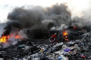 Милиция стала задерживать активистов за перевозку шин