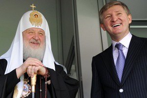 Ахметов показал Патриарху Кириллу "Донбасс Арену"