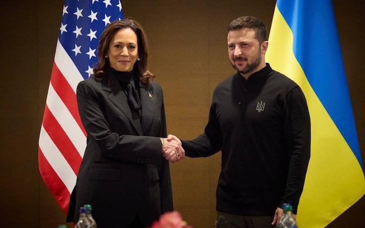Камала Гарріс на зустрічі з Зеленським: українці та їхнє майбутнє – це наш стратегічний інтерес