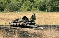 Террористы продолжают обстрел позиций украинских военных в Донецкой области