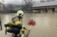 На Закарпатті підтоплено 160 господарств, у двох селах Тячівського району сталися зсуви