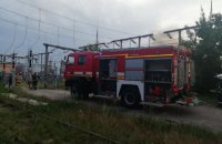 Часть Ровно осталась без света из-за пожара на трансформаторе 