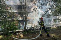 ​У Запоріжжі горіла п’ятиповерхівка, є постраждалі
