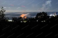 У Росії заявили, що ліквідували пожежу у терміналі Туапсе, спричинену атакою