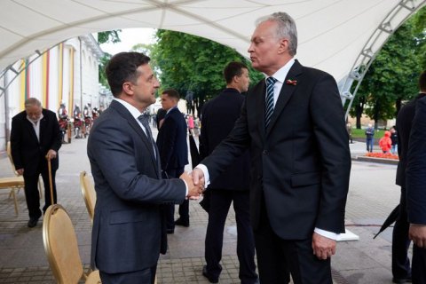 ​Зеленський у Вільнюсі взяв участь в урочистостях з нагоди Дня державності Литви