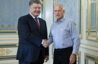 Порошенко похвалився губернатору Каліфорнії потенціалом українських IT-шників і аграріїв