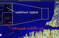 Росія використовує цивільні кораблі для прикриття військових