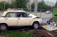 Водія, який збив коляску з п'ятимісячним немовлям у Харкові, заарештовано