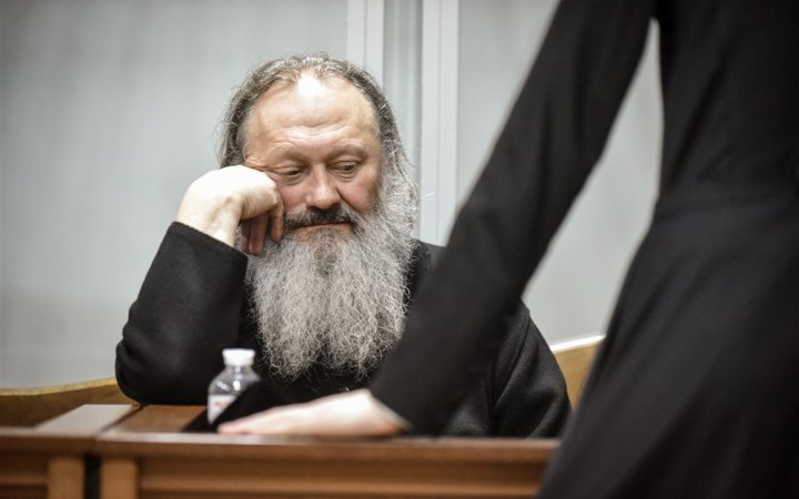 Митрополит УПЦ МП Павло вийшов з-під варти під заставу в 33 млн гривень