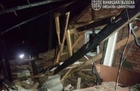 Ворожа атака на Вінниччину спричинила пожежу