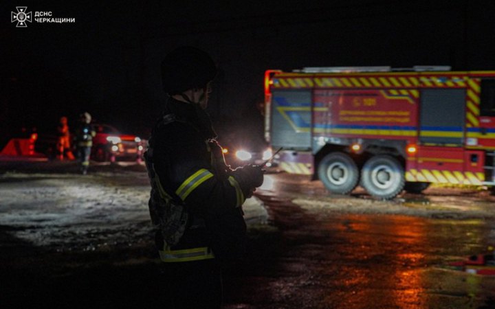 ​Росіяни вночі атакували критичну інфраструктуру Черкащини